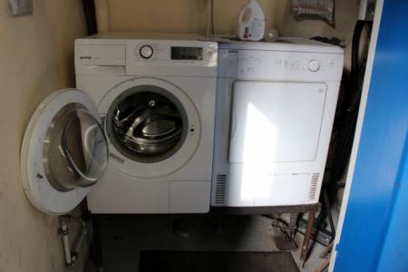 Vaskemaskine, Gorenje 7 kg + tørretumbler, Elvita