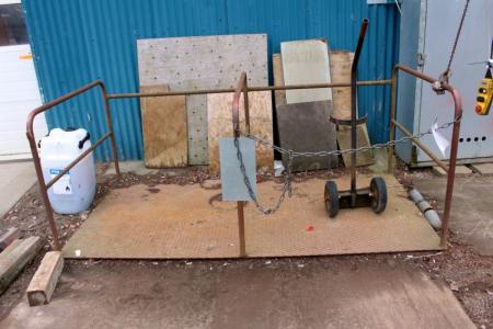 Iron Stand + cylinder trolley