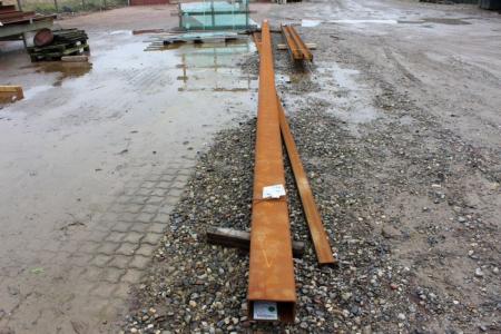 4 edge iron 200 x 120 mm length about 13 meters + 1. about a 10.2 meters