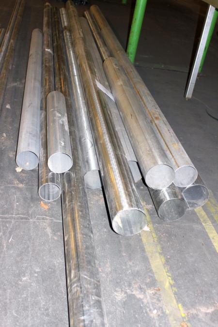 Stainless steel pipes blah. 316T and 304 mm Ø135-150-160