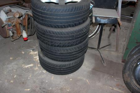 4 tires without rims 225 // 45 Z R17 summer tires