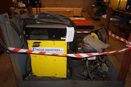Welding machine A2 Laf1001, mrk. ESAB, last approved 27 / 10-2015