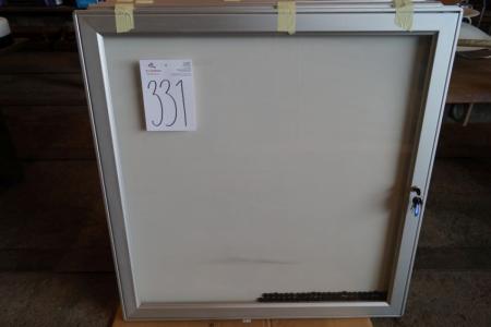 3 pieces. Information boards, magnetic. L 105 x H 108 cm