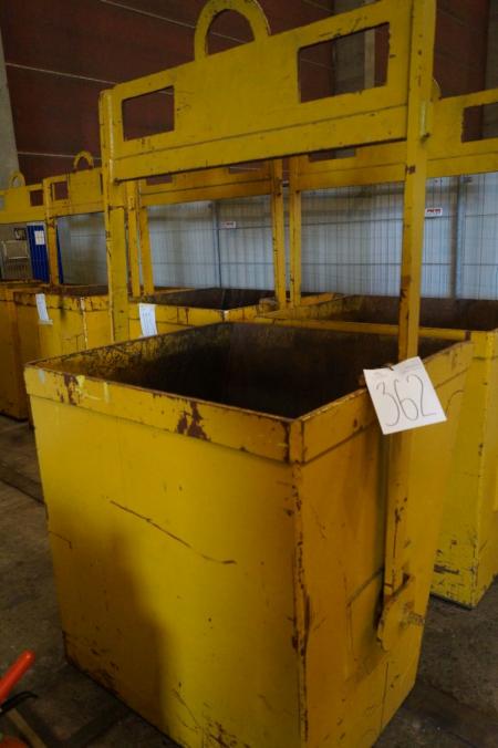 Vippetrunk to the steel waste