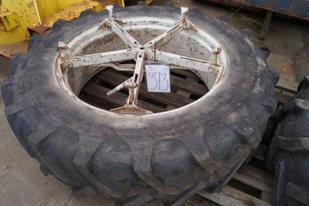 2 pcs. Twin tractor 16.9 r38