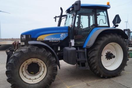 New Holland tractor, XD588, TM190