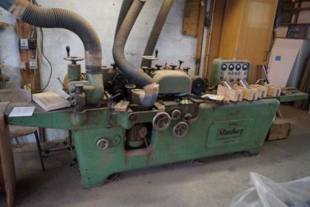 4 sided grooves flush with terso, mrk. Stenberg, running well + extra terso cutter head