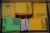 Palle med Jan Solberg bøger, spolforme, batterier hf kasser, slidere, potentiometre, hf, spoleforme til delefiltre, råprint forplader