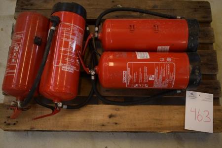 4 pcs. fire extinguisher