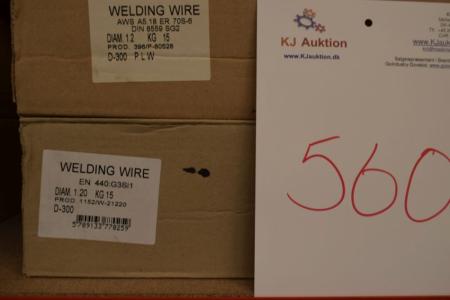 2 rl. Welding Wire 1.2 mm 15 kg per roll