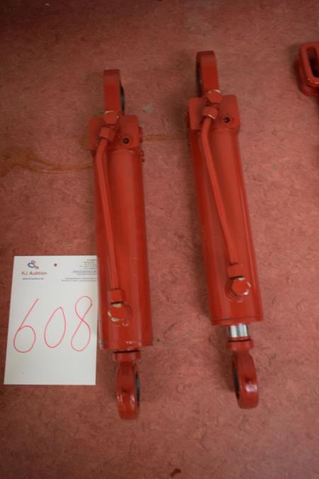 2 pcs. cylinder double acting to Kongskilde reversible plow