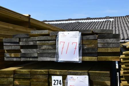 Reversible druckbehandelten Terrassenbretter Ziel gehobelt 28 X 145 mm 48 / 420cm. 26 m²