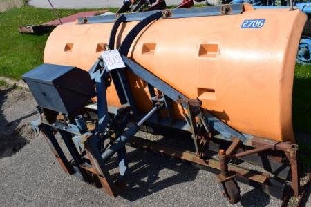 Snowplow, Ivido with hydraulic lift and swing, width 300 cm