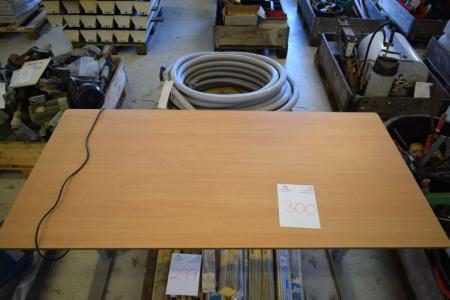 Hæve/sænkebord, 80 x 160 cm