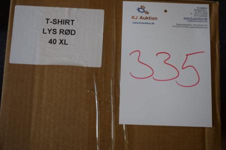 Firmatøj ohne Druck ungenutzt: 50 Stück. Rundhals-T-Shirt, Stahlgrau, 100% Baumwolle. 25 M - 25 XL