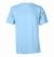 Firmatøj uden tryk ubrugt: 40 stk. rundhalset T-shirt, Lys blå , 100% bomuld . 10 S - 10 M - 10 L - 10 XL