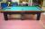 Billiards / pool table with 2 pcs. queue and chalk