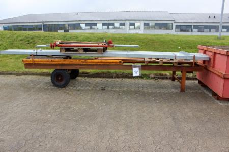 Transport trolley for truck length about 5 meters
