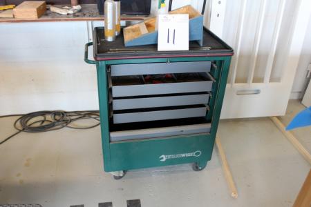 Tool trolley, Stahlwille content