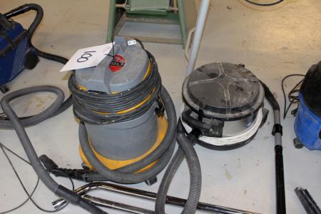 2 pcs. vacuum cleaners Ghibli + Nilfisk