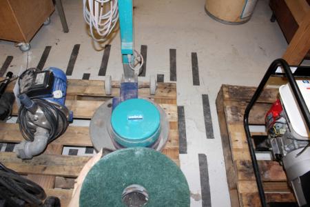 Floor grinder, Wetrok 413 KA with extra round or