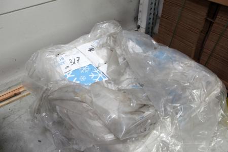 Pallet with about 17 bags of road salt