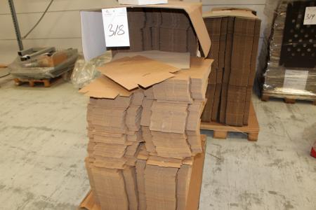 5 pallets with cartons 28 x 6 x 18 cm