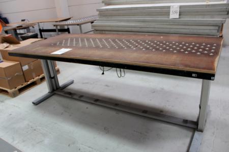 Montagebord med rullekugler