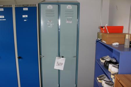 2 pcs. 2 room lockers