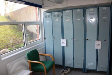 2 pcs. 2 room lockers