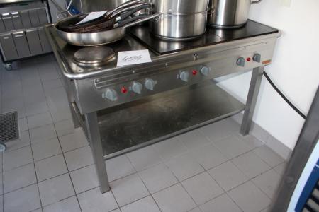 Industrial stove without content