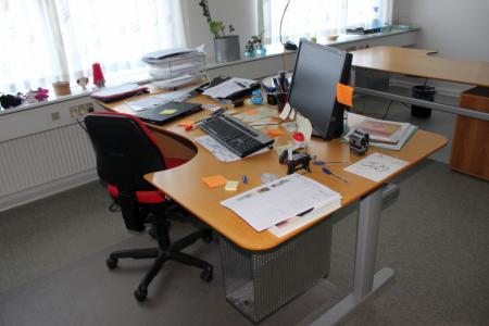 El sit / stand desk