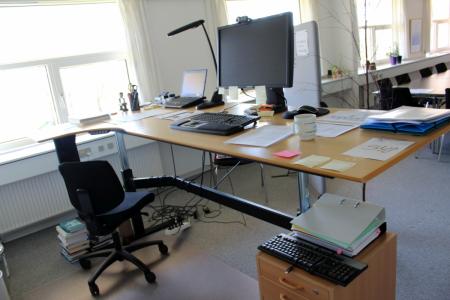 El Steh- / Sitz-Schreibtisch