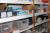 Contents bookcase div nail + screws + assortment boxes on the wall content