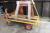 Transport trolley with content div bucks + wood etc.
