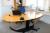 El Steh- / Sitz-Schreibtisch mit Bogen