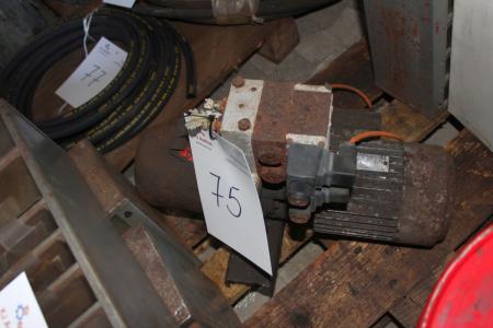 Hydraulic Station 220 volts (can be. Used for motorcycle lift)