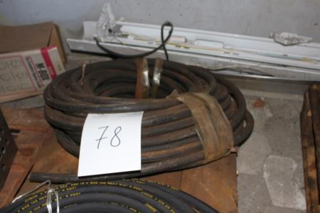Roller with hydraulic hose ½ "4 sp approximately 40 meters unused