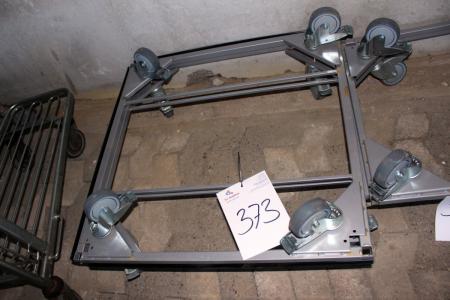 2 pieces trolleys / undercarriage