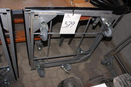 2 pieces trolleys / undercarriage