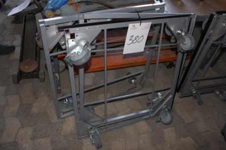 3 pcs trolley / chassis
