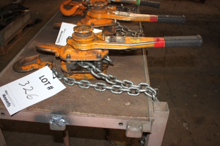 Chain lever block, Kito, 2 ton