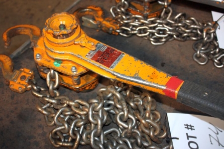 Chain lever block, Kito, 3.2 ton