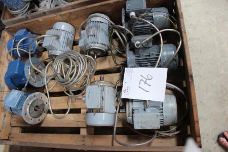 Pallet with Electric motors (condition unknown)