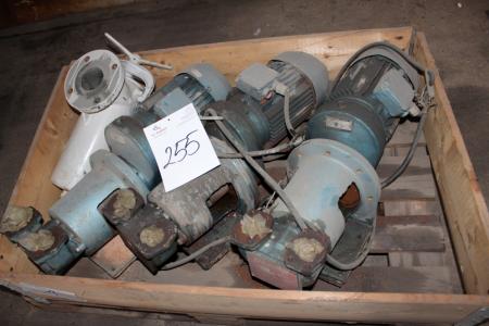 Pallet with electric motor + valve