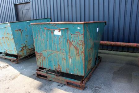 Vippecontainer 1600 liter