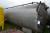 Silo Tank i aluminium. Udvendig mål: L 11,30 m x Ø 3 m. Der medfølger transport bukke/understøtning i træ 