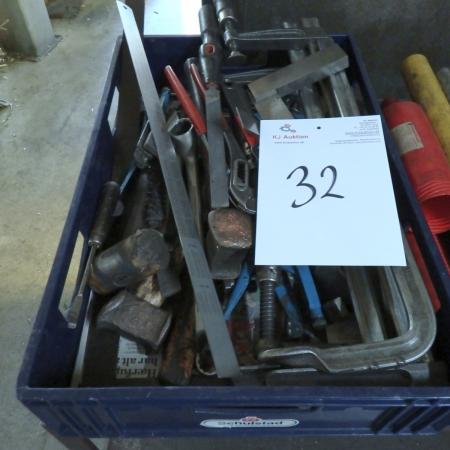 Box of tools.