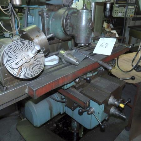 Cutter SAJO SWEDEN fitted with digital readouts, parts head, drill press, vertical head. L: 1600 H: 1800 D: 1500 plan 1200 x 230th