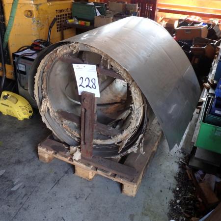 Roll stainless steel plate 1 x 1000 approximately 120 m.